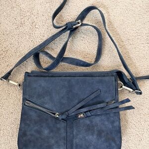 Stylish Blue Crossbody Bag